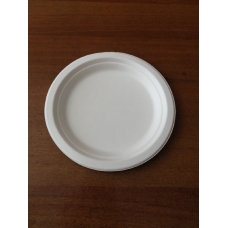 Тарелка десертная Д-172мм Н-17мм белая сахарный тросник 550шт/упак /1000