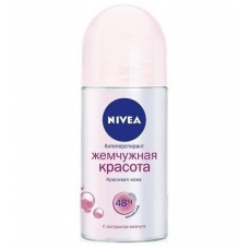 ДЕЗ. РОЛИК. NIVEA 50мл. Жен. Жемч красота /6