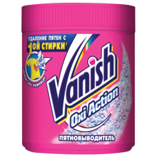 ПЯТНОВЫВОДИТЕЛЬ VANISH Oxiaction max 500гр. банка